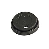 thumbnail of 1000 Domdeckel to-go Deckel PS Ø 80 mm schwarz für Kaffeebecher