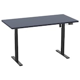 thumbnail of VCM Schreibtisch Lona Schwarz / Anthrazit H. 71-120 x B. 140 x T. 80 cm