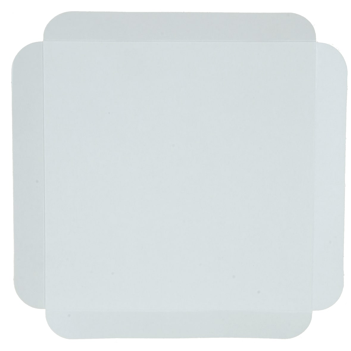 Nordia Support carré carton rainé blanc 19 x 19 cm x 250 Nordia - 682822