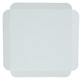 thumbnail of Nordia Support carré carton rainé blanc 19 x 19 cm x 250 Nordia - 682822