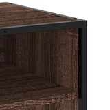 thumbnail of vidaXL TV-Schrank Braun Eichen-Optik 61x40x46 cm Holzwerkstoff Metall