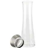 thumbnail of Karaf - Waterkan - RVS Zeef - Glas - 9.5 x 30 cm - 1 liter