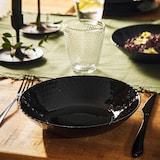 thumbnail of Luminarc Pampille Negro Plato Hondo Vidrio 20Cm