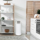 thumbnail of Abfallsammler / Mülleimer PUSH 35L satin weiss hjh OFFICE