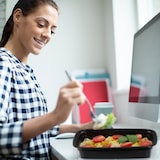 thumbnail of Relaxdays Meal Prep Boxen, 10er Set, 1 Fach, 1000 ml, mikrowellengeeignet, auslaufsicher, Food-Box, Kunststoff, schwarz