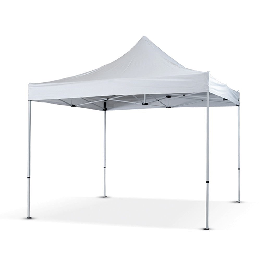 Gazebo richiudibile pieghevole 3 X 3 PVC Bianco impermeabile Market