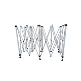 thumbnail of METRO Professional Gazebo pieghevole pop-up Thagpi, acciaio / alluminio / poliestere / PVC, 6 x 3 m, idrorepellente, argento / bianco