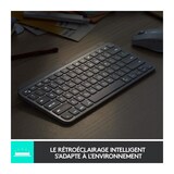 thumbnail of Clavier Sans Fil Logitech - Mx Keys Mini - Graphite - Compact, Bluetooth, Retroeclaire Pour Mac, Ios, Windows, Linux, Android