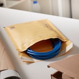 thumbnail of 400 x Luftpolsterversandtasche (300 x 445 mm) 9 / J braun Luftpolstertaschen Versandtaschen Selbstklebeverschluss Bücher Briefe BB-Verpackungen