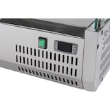 thumbnail of METRO Professional Kühlaufsatz GHS2150, Edelstahl / Glas, 150 x 39.5 x 43.5 cm, 52 L, silber