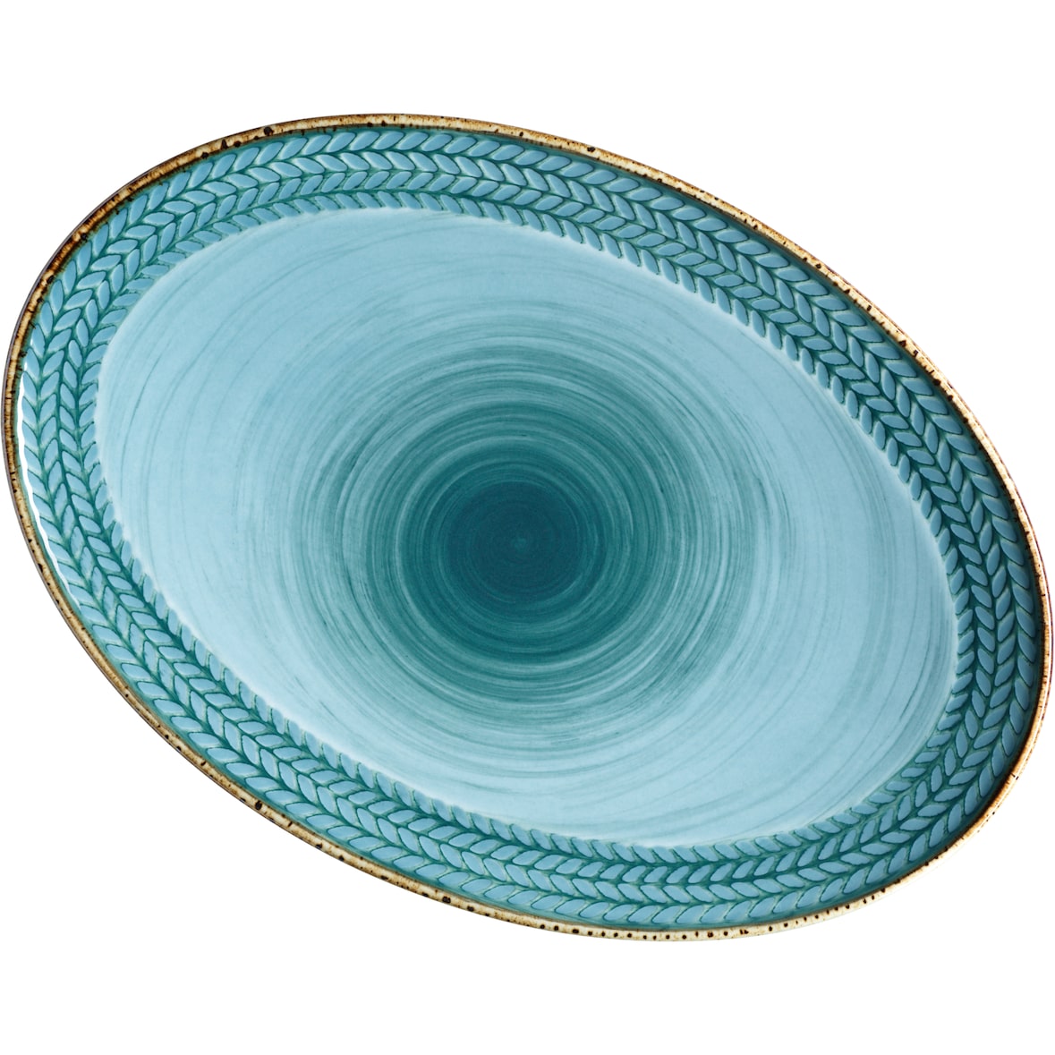 MÄSER ovale schotel 24 x 16,5 cm BLAUW set van 4, 593330