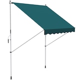 thumbnail of Toldo Manual Retráctil 200x150x170-280cm con Manivela para Terraza Balcón Verde