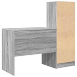 thumbnail of vidaXL Schreibtisch mit Schubladen 2 pcs Graues Sonoma