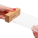 thumbnail of Porta Ementas de Madeira T A5 Retrato TA5PW