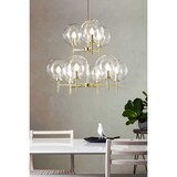 thumbnail of Markslöjd Crown Deckenlampe 9L Messing