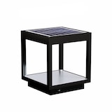 thumbnail of Linterna solar Visor LED de 3,5 W a pilas, IP54, color negro