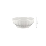 thumbnail of Saladekom met ribbels uit Napels, 17 cm