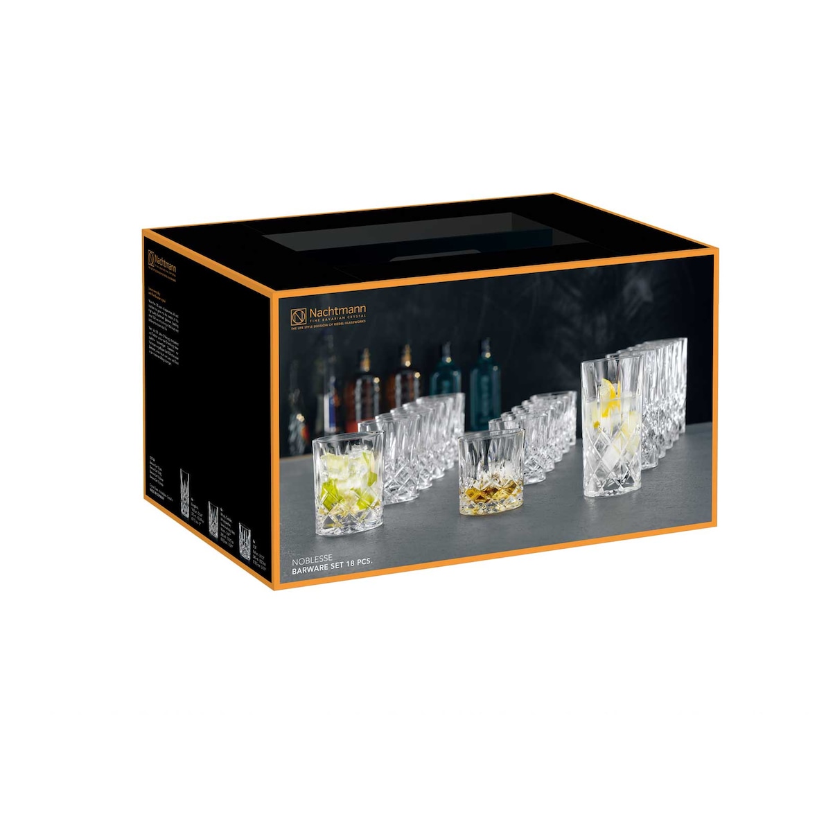 Nachtmann Noblesse Barware Gläser Set 18-teilig