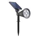 thumbnail of Lumisky SPIKY Solar-Strahler, Kaltweiß, 200 lm Plastik Schwarz