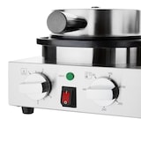 thumbnail of Gaufrier Belge Rond professionnel - 2000 watts - 180mm - Buffalo