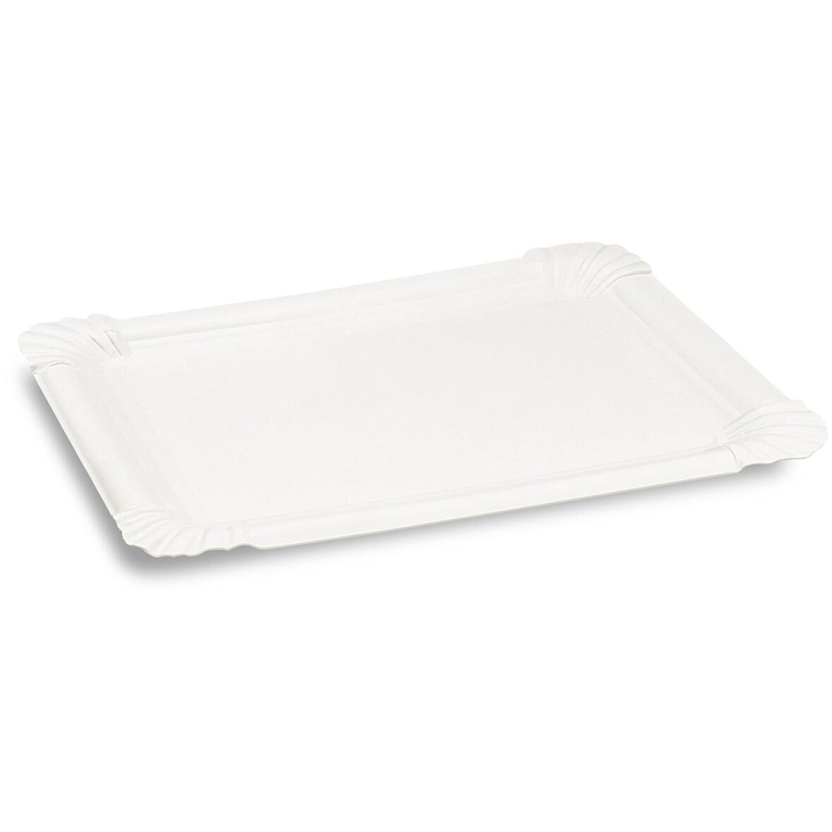 100x BIONATURE Pappteller aus Frischfaser 11 x 16 cm fettdicht weiß