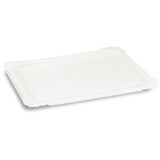 thumbnail of 100x BIONATURE Pappteller aus Frischfaser 11 x 16 cm fettdicht weiß