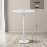 thumbnail of Statafel Hereford rond wit/wit/75 cm