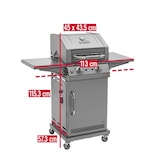 thumbnail of Gasgrill Char-Broil Advantage CORE B 2 schwarz metallic inkl. 2 Brenner & Deckelthermometer