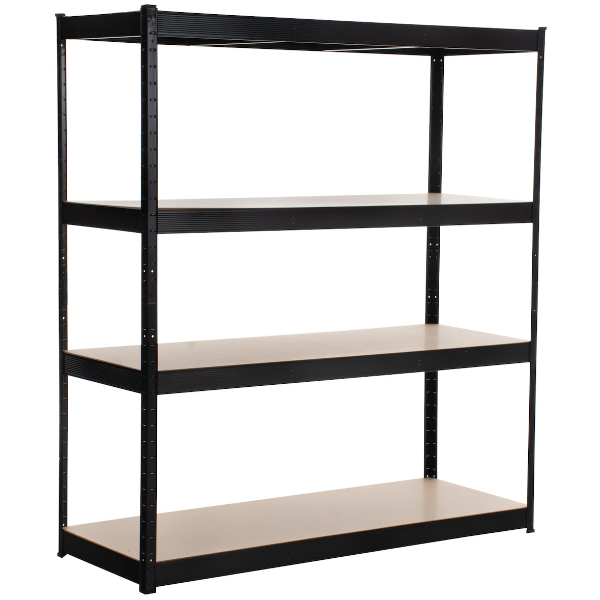 Metalen zwaarlast stelling 160x60x180 cm zwart