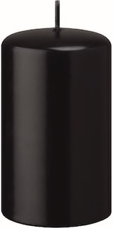 thumbnail of Kerzen Stumpenkerzen Schwarz, 200 x 100 mm, 4 Stück