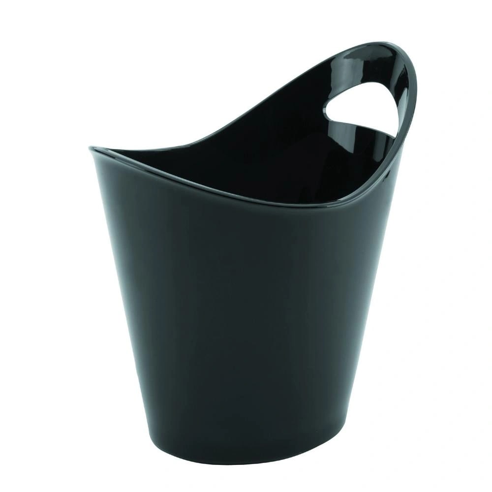 LACOR 62354 Zwarte flessenkoeler emmer met 1 handvat
