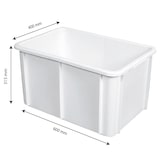 thumbnail of GILAC Bac renforcé 600 x 400 - 55 L - Blanc G119921