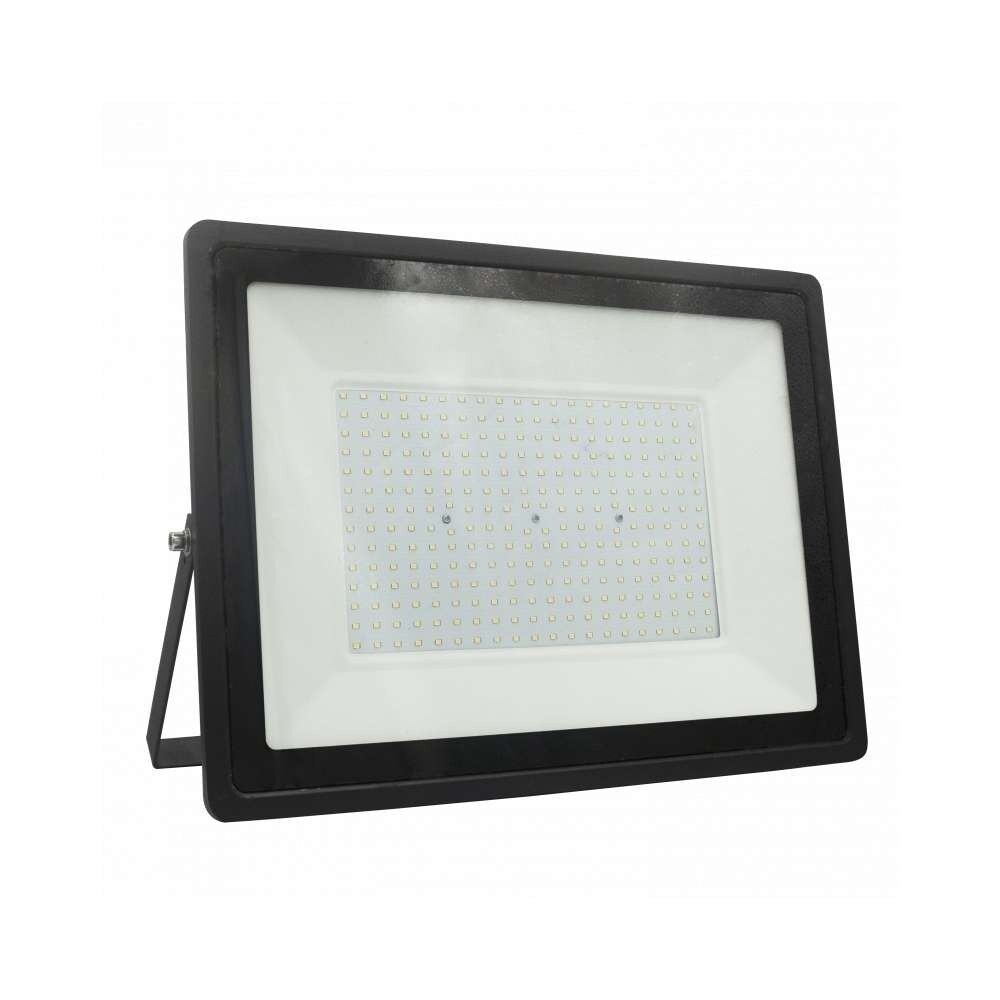 200w LED Flutlicht Strahler für den Außenbereich IP65 in schwarz Eckig|Neutralweiß