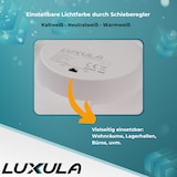 thumbnail of LUXULA LED Downlight LX300112-6 18 W 3000 K, 4000 K, 6000 K einstellbar in warm-, neutral- und kaltweiß (CCT) weiß