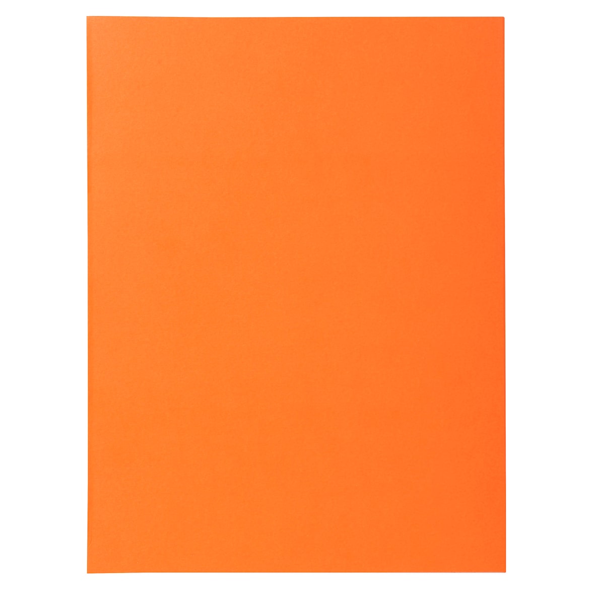 Exacompta - Réf. 330007E - Carton de 500 chemises rigides SUPER 210 g/m2 - dim 24 x 32cm pour A4 - couleur orange
