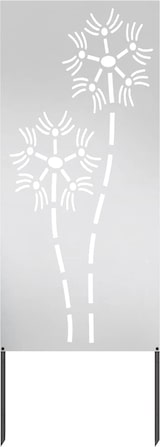 thumbnail of vidaXL Garten dekoratives Panel Sonstiges Silber 50 x 140 cm Edelstahl