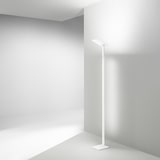 thumbnail of Piantana Moderna Quadra Alluminio Bianco Acrilico Led 24W Cct 3000/4000/6000K