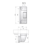 thumbnail of Bisagras industriales para puerta cámara frigorífica - I-206