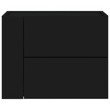 thumbnail of vidaXL Wand-Nachttische 2 Stk. Schwarz 45x30x35 cm