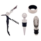 thumbnail of San Ignacio KINVARA - Set di 4 accessori per il vino in acciaio inossidabile