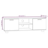 thumbnail of vidaXL TV-Schrank Grau Sonoma 120x40,5x35 cm Holzwerkstoff