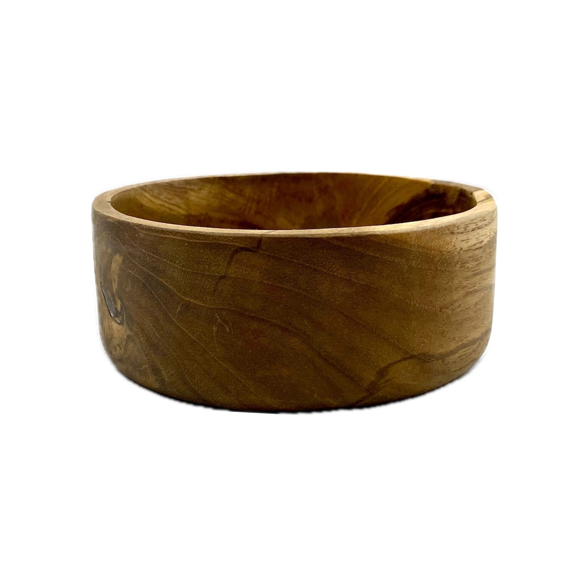 OIO NATURA Saladier carré en bois de teck Ø 24x 8,5cms