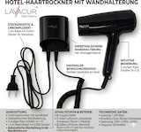 thumbnail of LAVACUR ® Hotel-Haartrockner mit Wandhalterung, schwaz, 8010