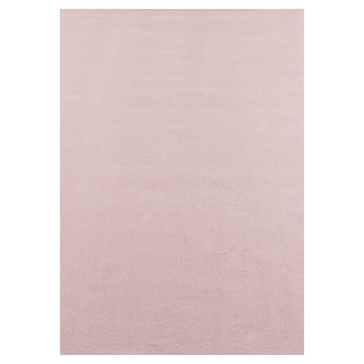 Teppich Schlafzimmer Unifarben Elegant Waschbar Wohnzimmer Esszimmer Pflegeleicht Rosa 200x290 cm OEKO-TEX – LECH von Kadima Design