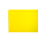 thumbnail of METRO PROFESSIONAL Snijplank GN 1/2, polyethyleen, 32.5 x 26.5 cm, met sapgroef, geel