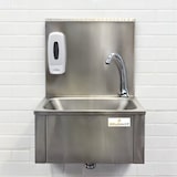 thumbnail of Lave-mains à commande fémorale + Distributeur de savon PREMIUM / GOLDINOX