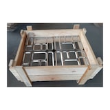 thumbnail of Plateau repas compartimenté / self 6 compartiments bord plat inox 18/10 Stellinox