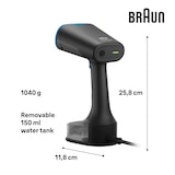thumbnail of Braun QuickStyle 5 GS 5031 BL Dampfglätter Schwarz/Blau
