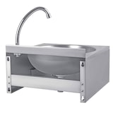 thumbnail of Lavatório industrial de parede, com botão de pressão de joelho, aço inoxidável, 40x40x20 cm EASYLINE 10063 Vaiotec