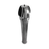 thumbnail of CAEXVEN Sombrerete Aspirador Giratorio 110 mm de diámetro en Acero Inoxidable - Serie Lisa y Helicoidal